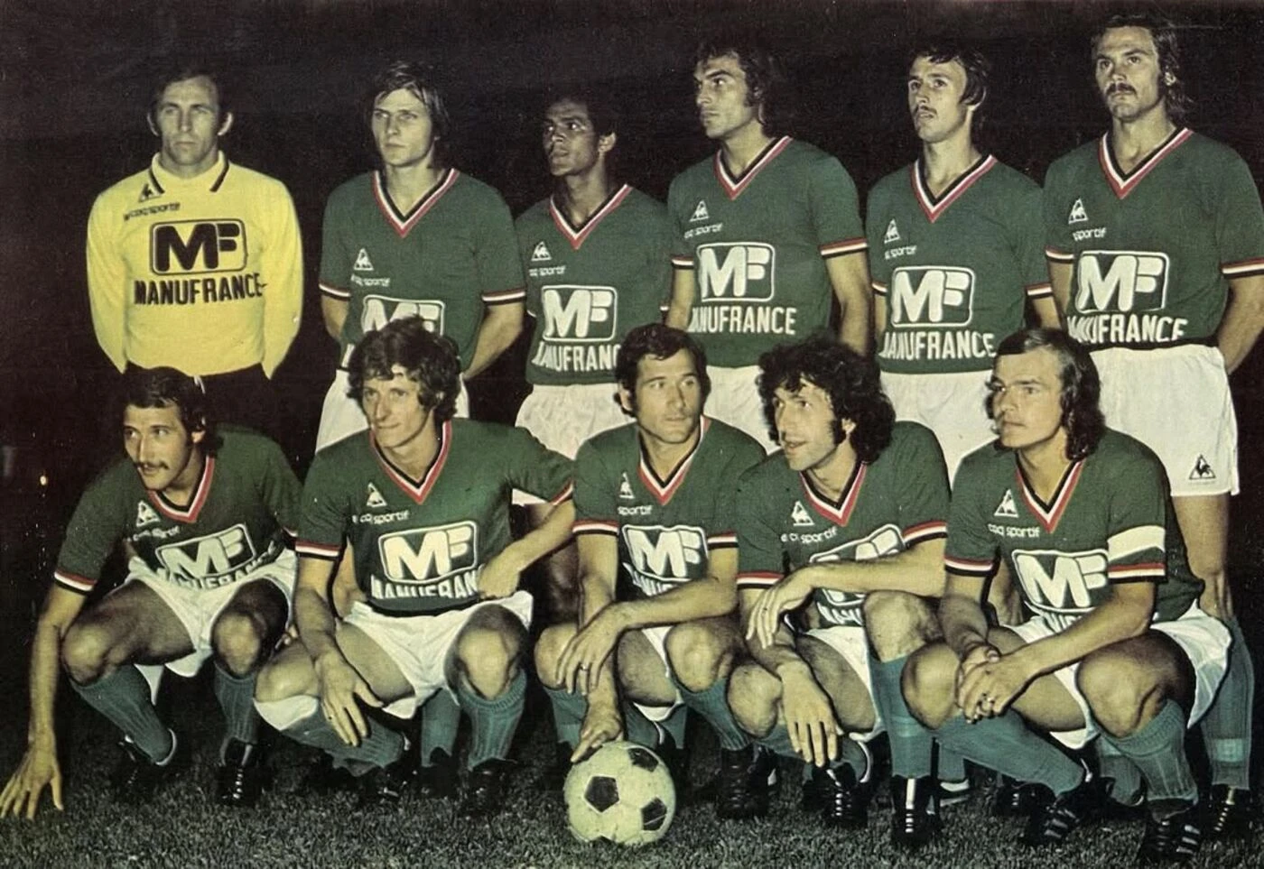 Coupe de France : victorieux de Lens en 1975, Larqué et les Verts réunis au Stade de France pour la bonne cause