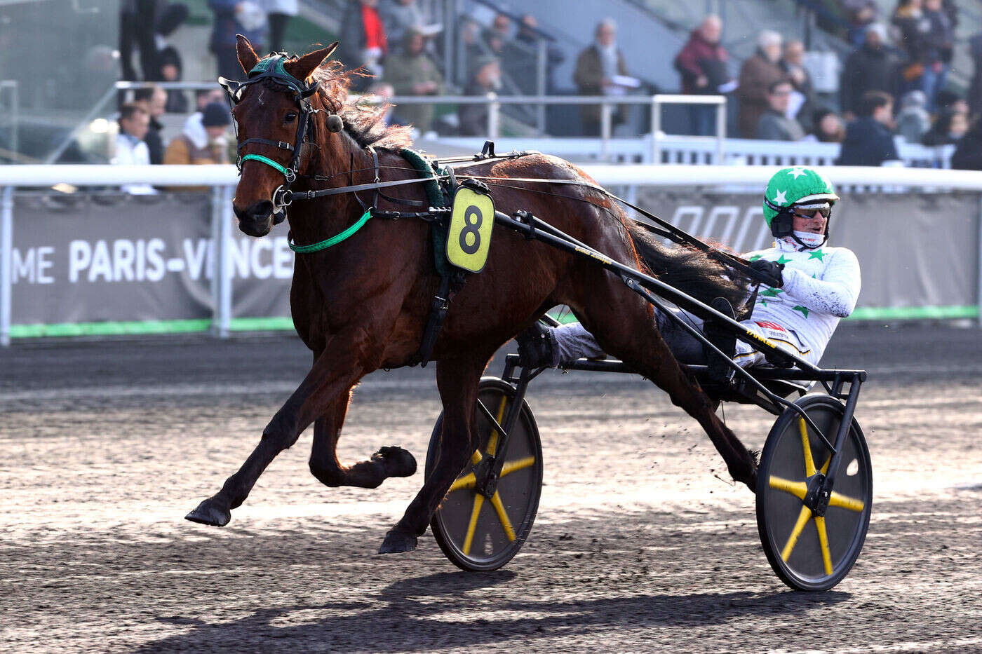 Arrivée du quinté du dimanche 16 février à Paris-Vincennes : Junkie et Thomas Levesque mettent tout le monde d’accord