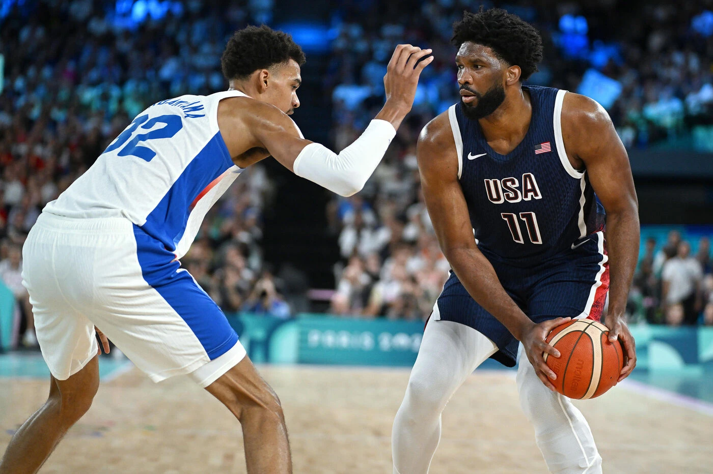 Basket : « J’étais heureux qu’Embiid ne vienne pas », assure Vincent Collet, sélectionneur des Bleus aux JO
