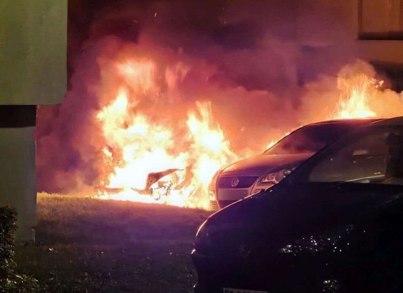 Violences urbaines dans l’Oise : intervenus pour des voitures en feu, les pompiers visés par des tirs de mortier