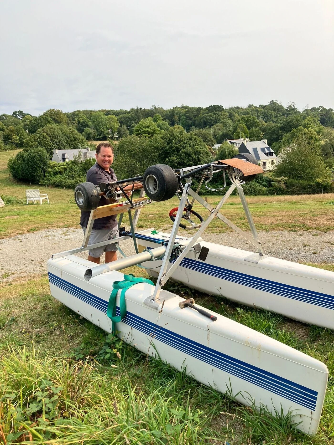 L’été en Bretagne : à La Forêt-Fouesnant, les « caisses à savon» vont aussi prendre la mer !