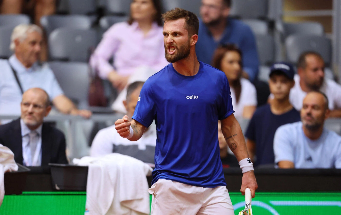 Coupe Davis : vainqueur en Croatie grâce à Corentin Moutet, la France se qualifie pour le Final 8 à Bologne