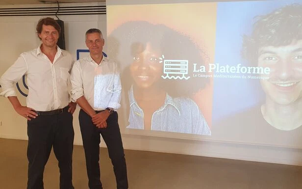 «La Plateforme», école gratuite du numérique à Marseille, reçoit le soutien financier d’Amazon France