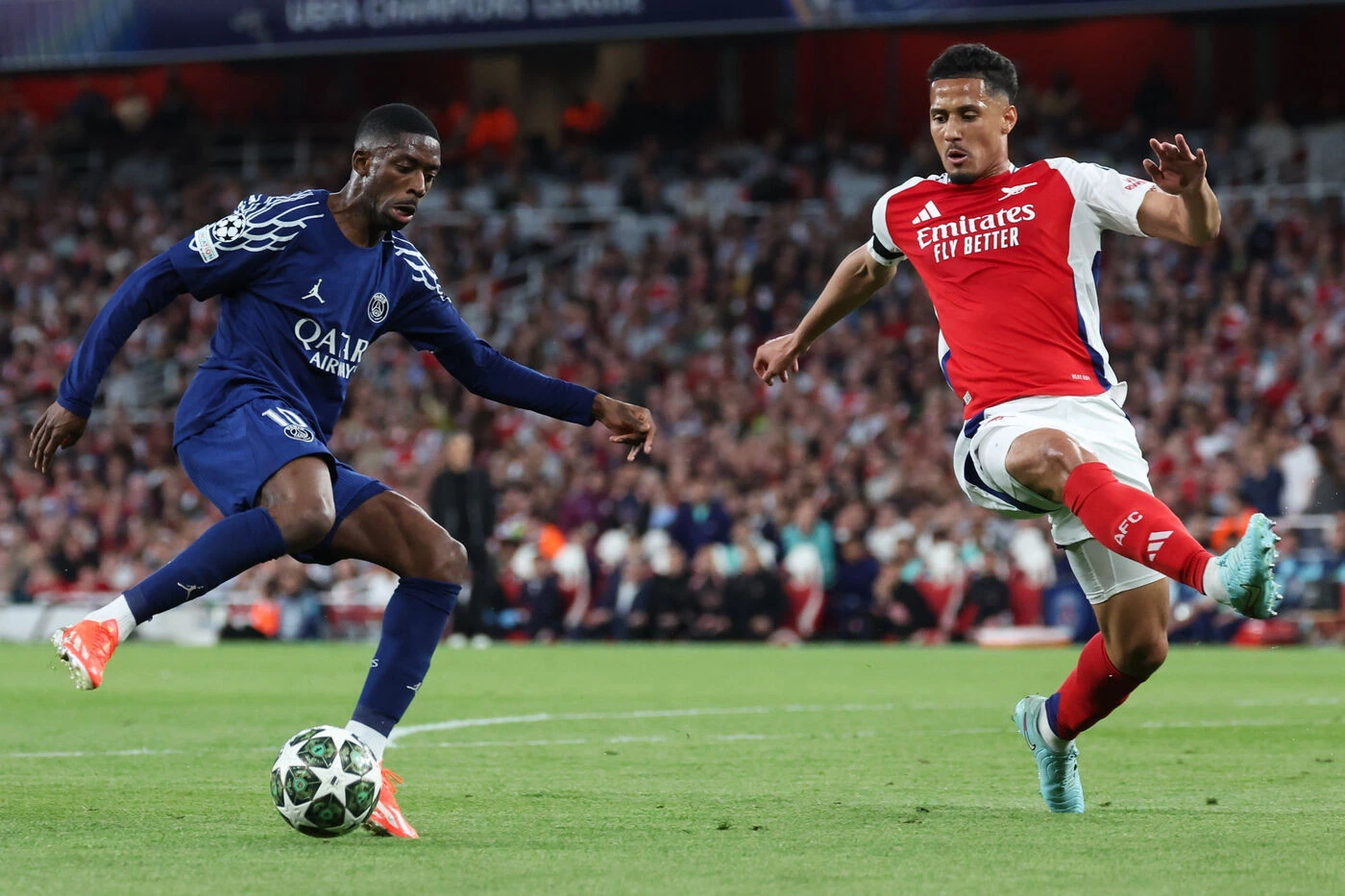PSG : le club confirme la blessure d’Ousmane Dembélé