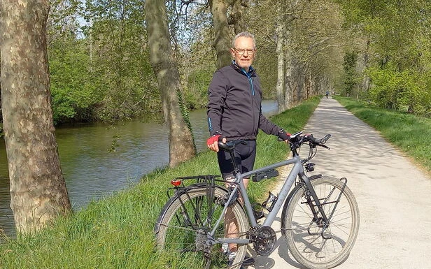 Malgré un cancer, un Toulousain va traverser l’Europe à vélo