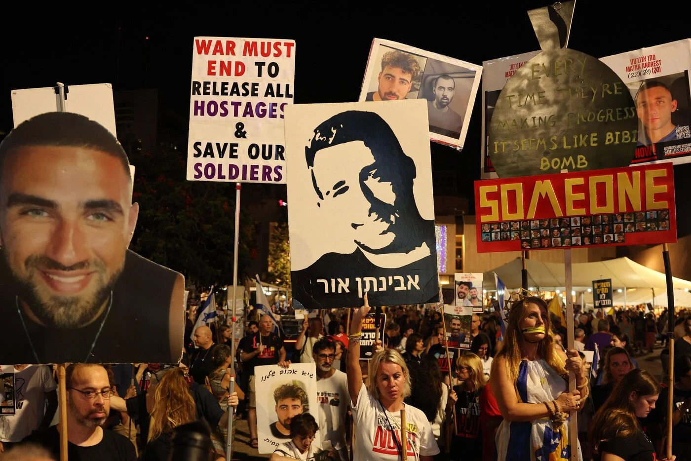 Gaza : pour des familles d’otages israéliens, Netanyahou est un « obstacle » à la fin de la guerre