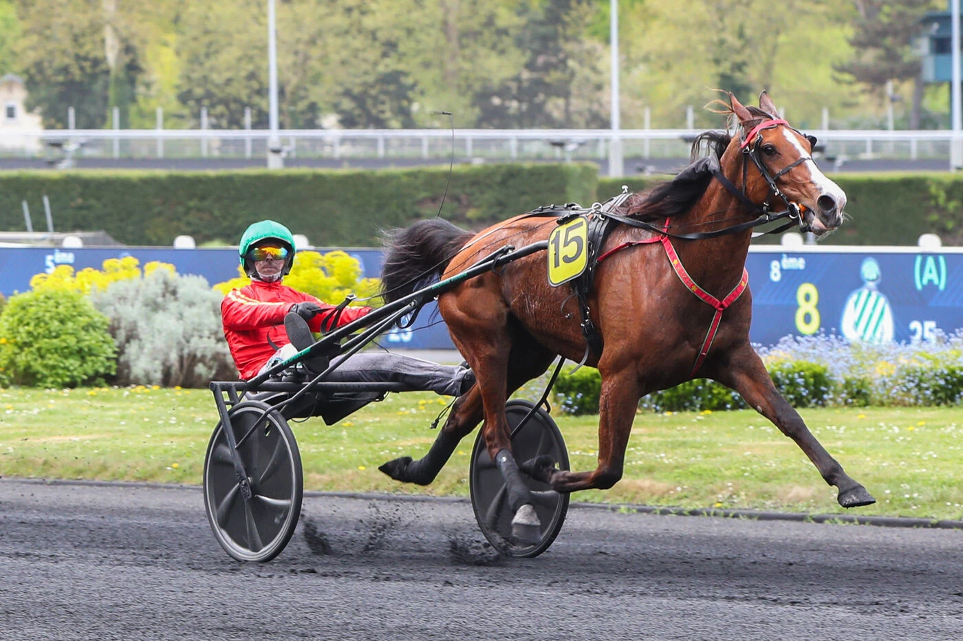 Arrivée du quinté du samedi 12 avril à Paris-Vincennes : Kana de Beylev ne laisse pas passer sa chance