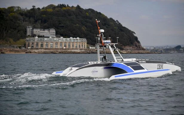 Le «Mayflower 400», premier bateau «intelligent», se prépare à traverser l’Atlantique