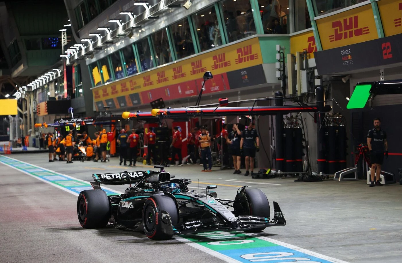 Formule 1, GP de Singapour : Russell en pole position, Gasly dernier