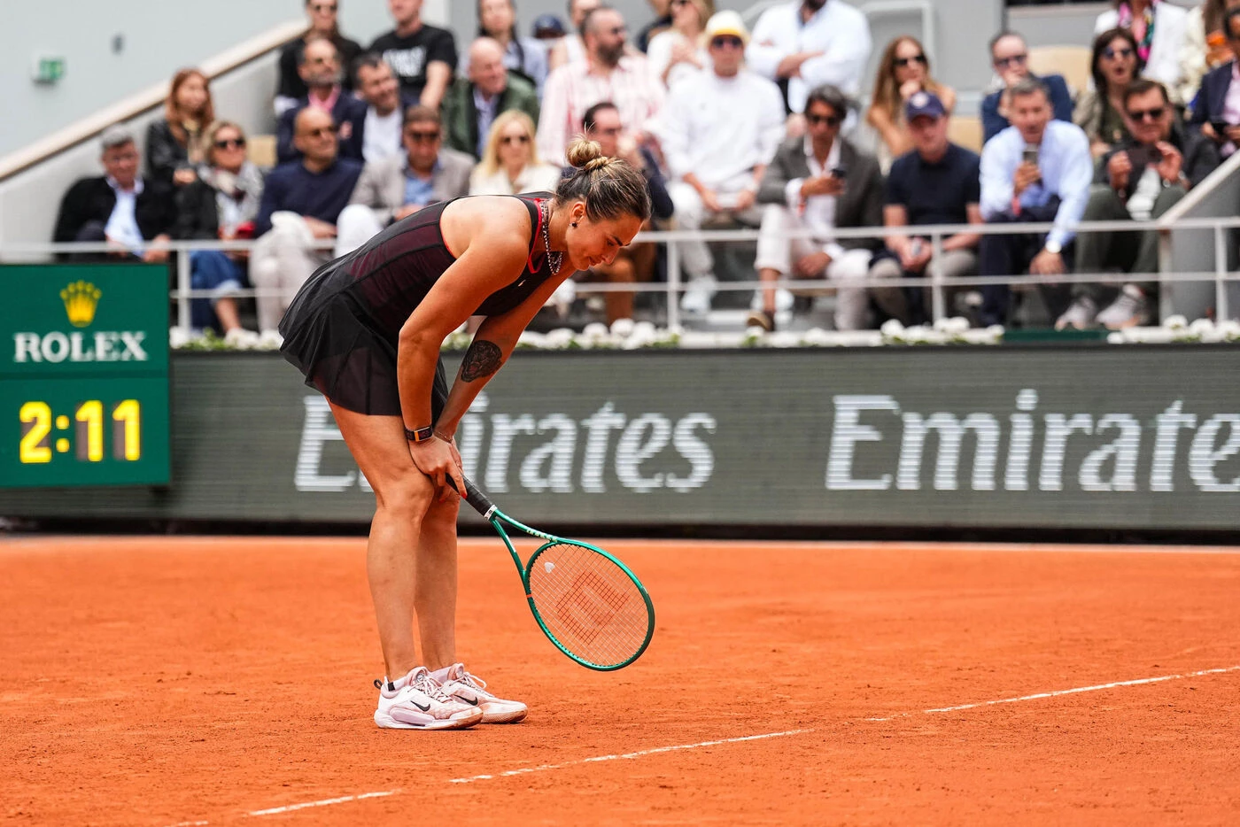« J’ai juste envie d’arrêter le tennis tout de suite » : le calvaire d’Aryna Sabalenka à Roland-Garros