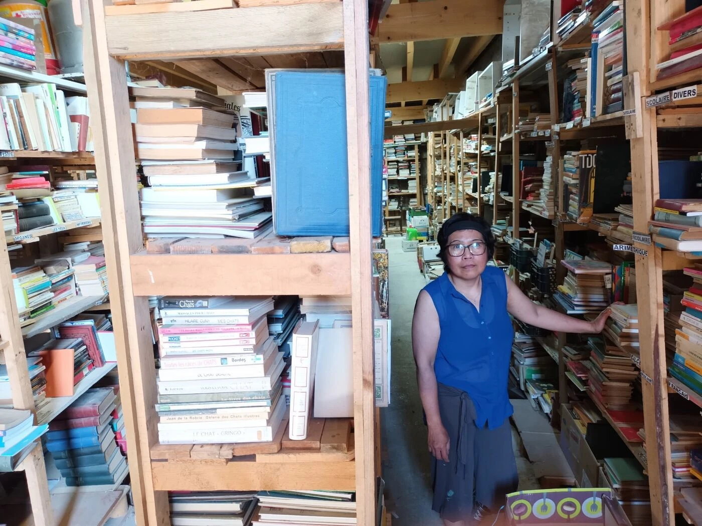 Faute de repreneur, son stock de 70 000 livres risque de partir… à la déchetterie