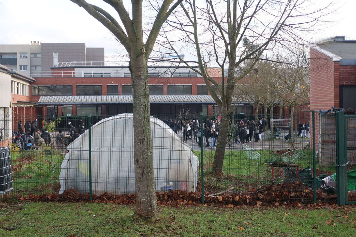 Aulnay-sous-Bois : les engins de chantier auront bien raison du potager du collège