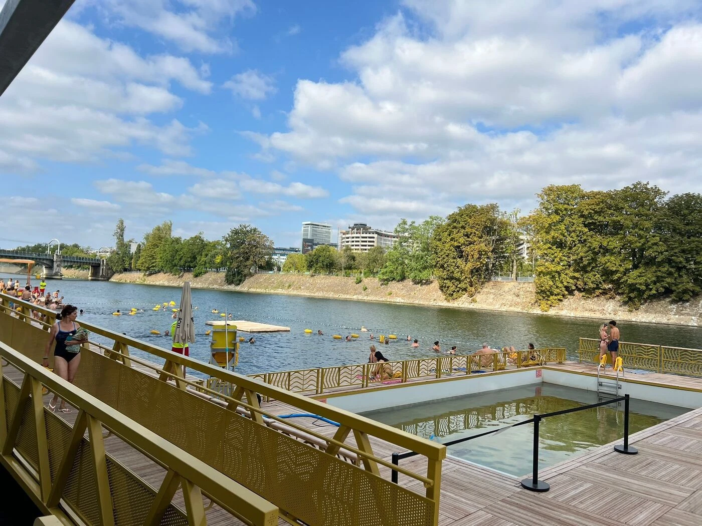 Baignade dans la Seine : la pataugeoire du site de Grenelle fermée pour cause de cyanobactéries