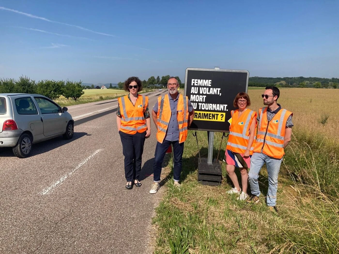 « Femme au volant, mort au tournant. Vraiment ? » Sur les routes de Meurthe-et-Moselle, halte aux clichés