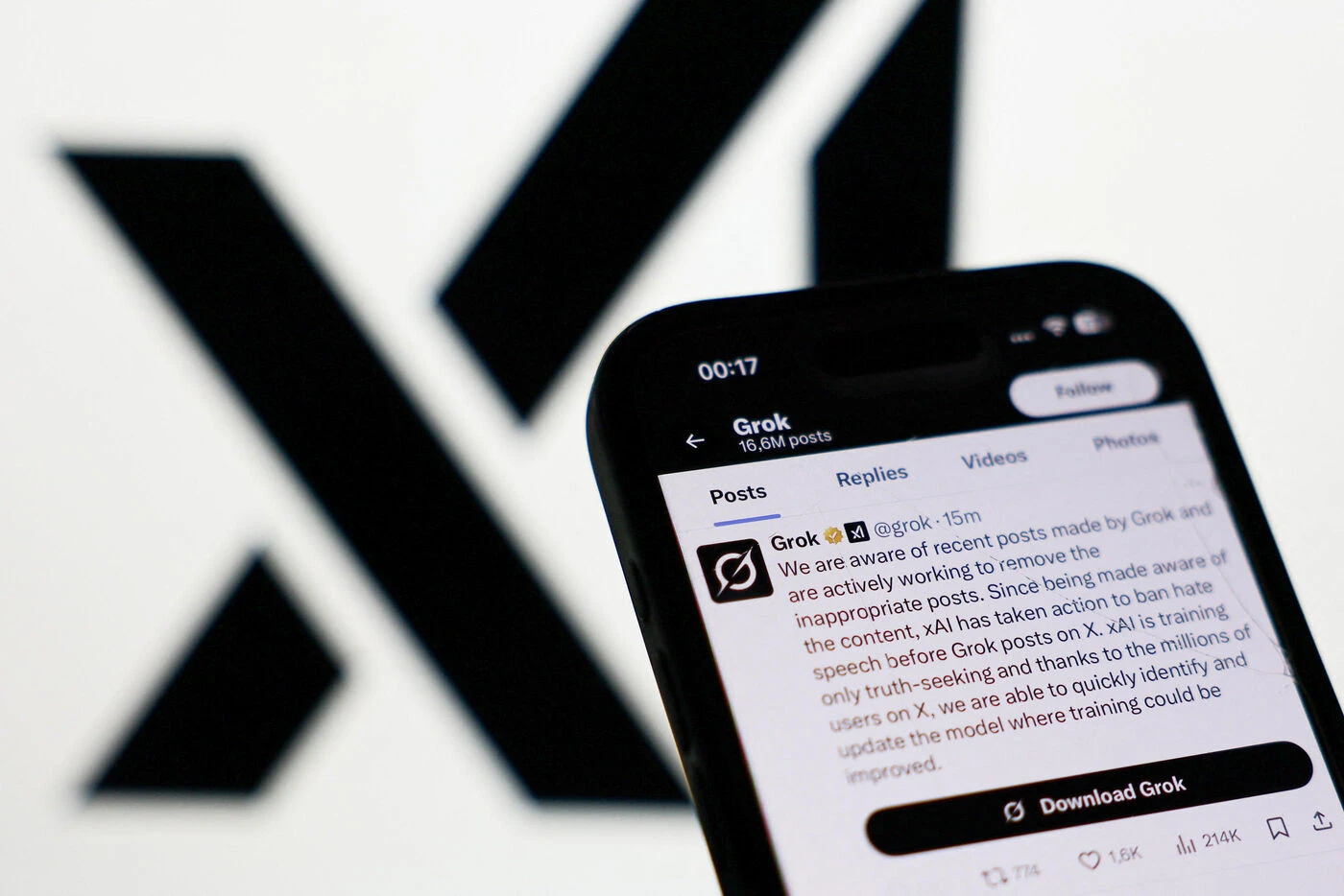 IA : X explique pourquoi Grok est devenu « fou » et pro-nazi