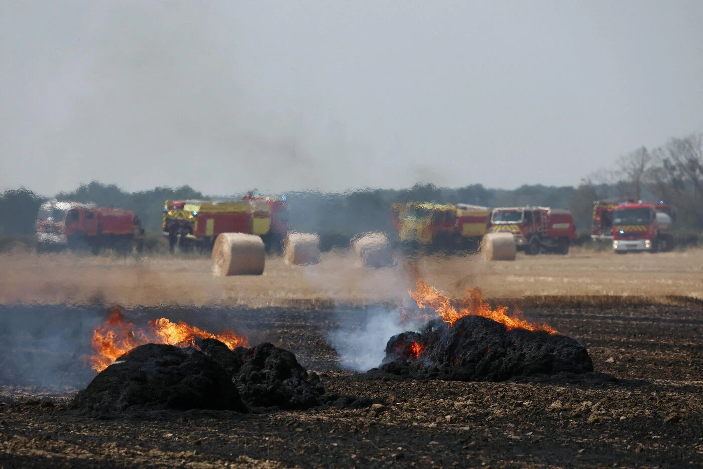 Six départements en vigilance rouge incendies ce mercredi