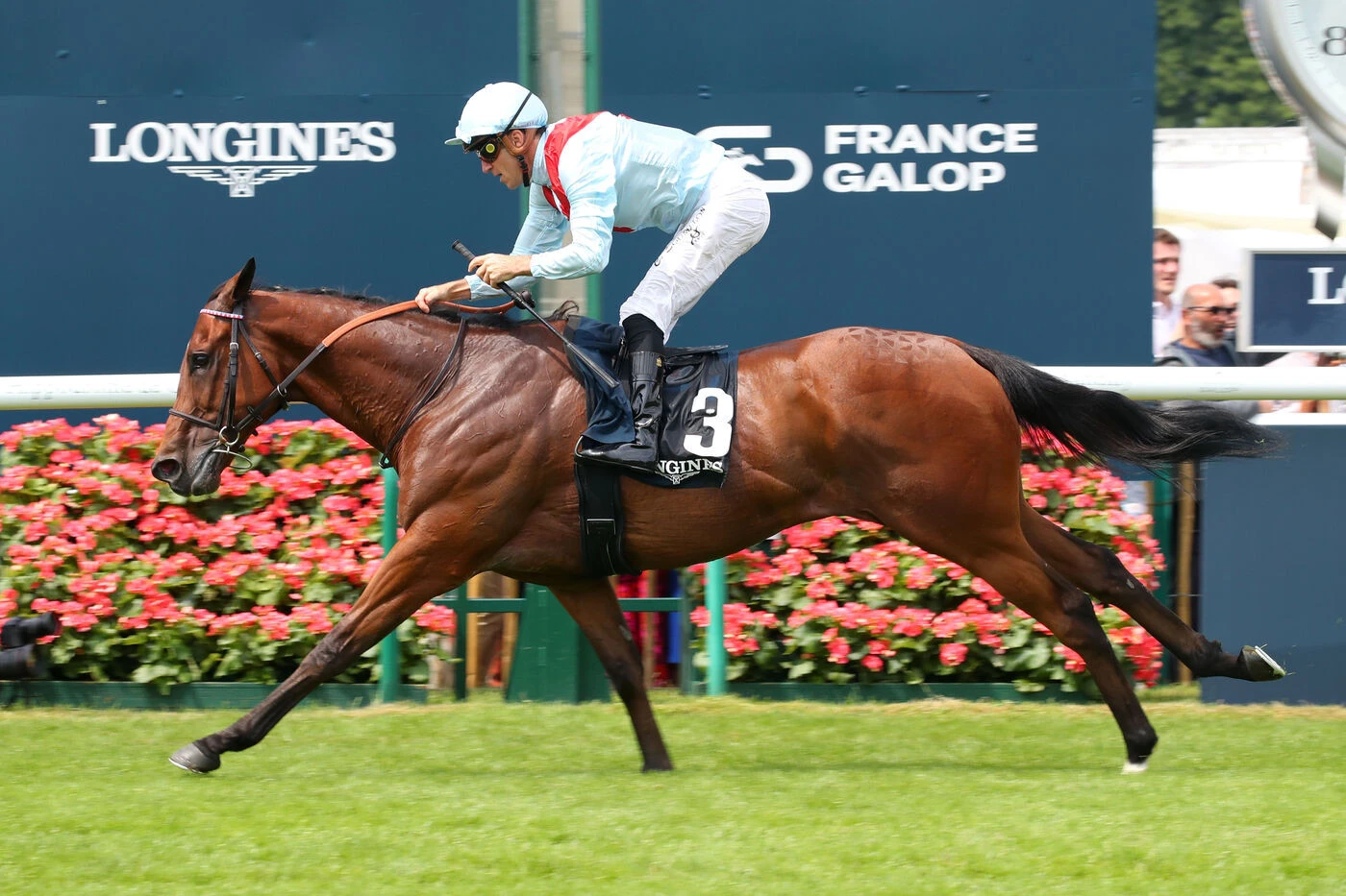 Arrivée du quinté du dimanche 15 juin à Chantilly : Bullace aime la journée du Prix de Diane