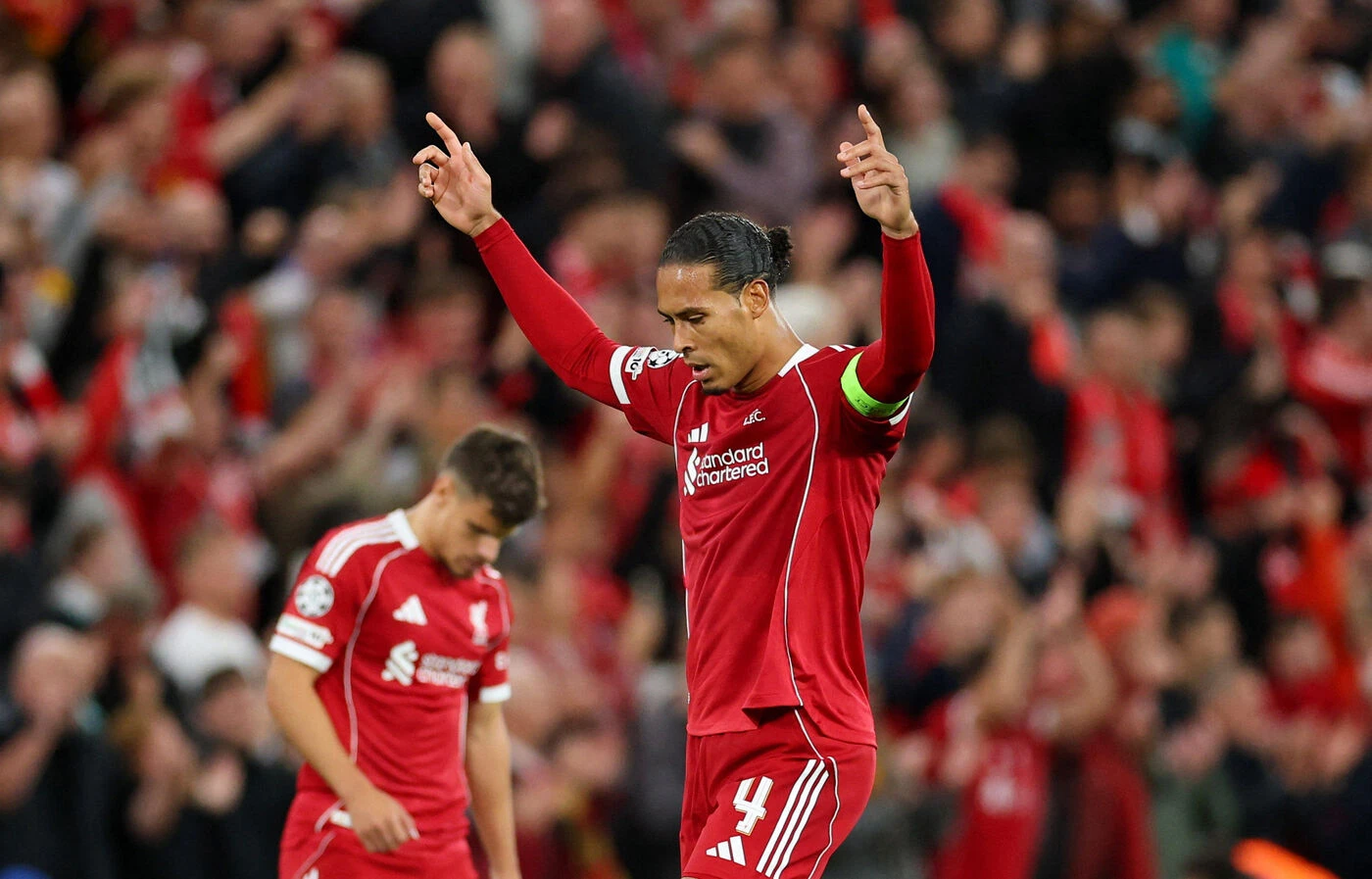 Liverpool-Atlético de Madrid (3-2) : hommage à Jota, but à la 92e… les images de la soirée à émotions des Reds