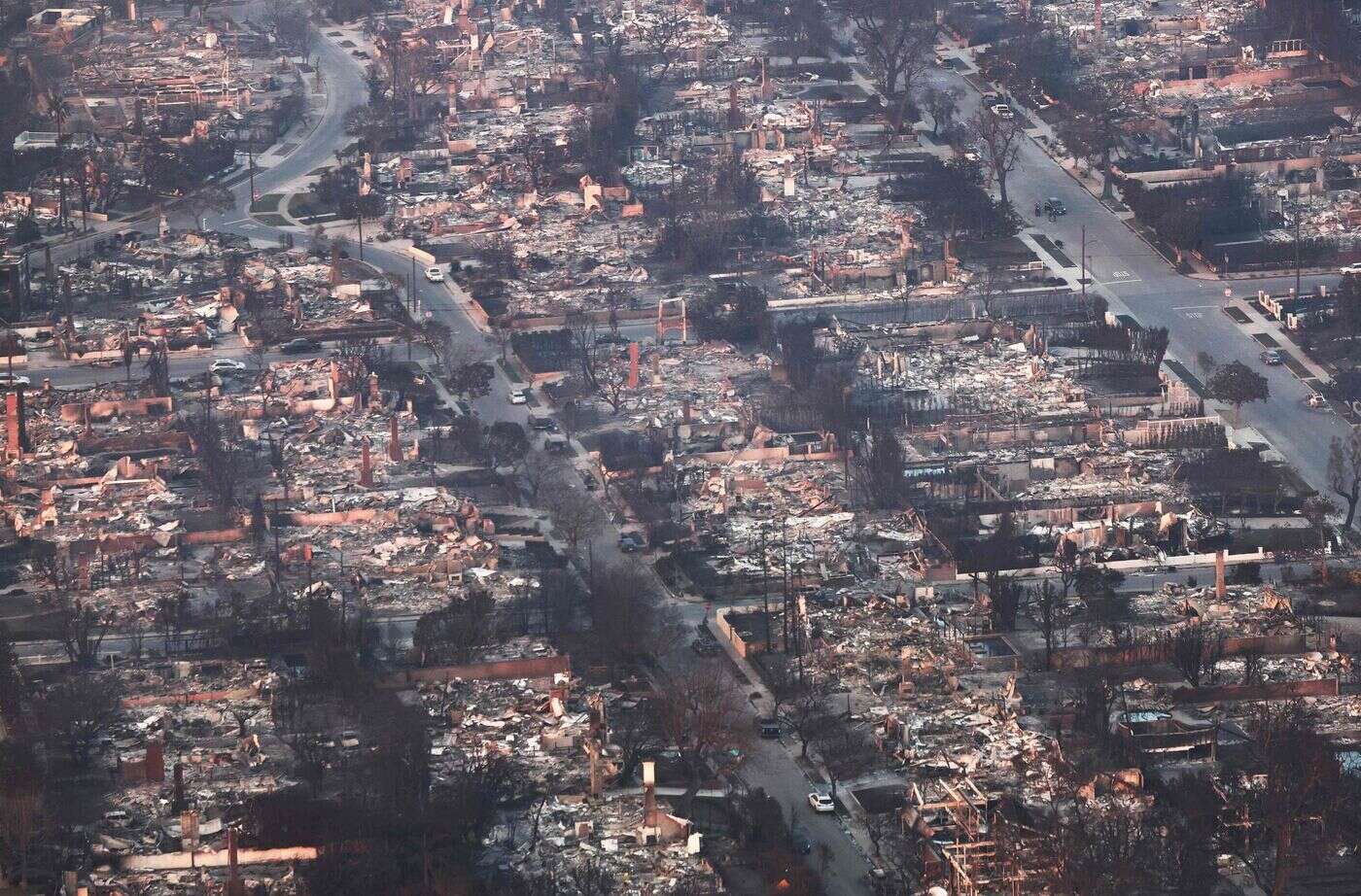 Avant/après : les images effroyables des dégâts provoqués par les incendies qui ravagent Los Angeles