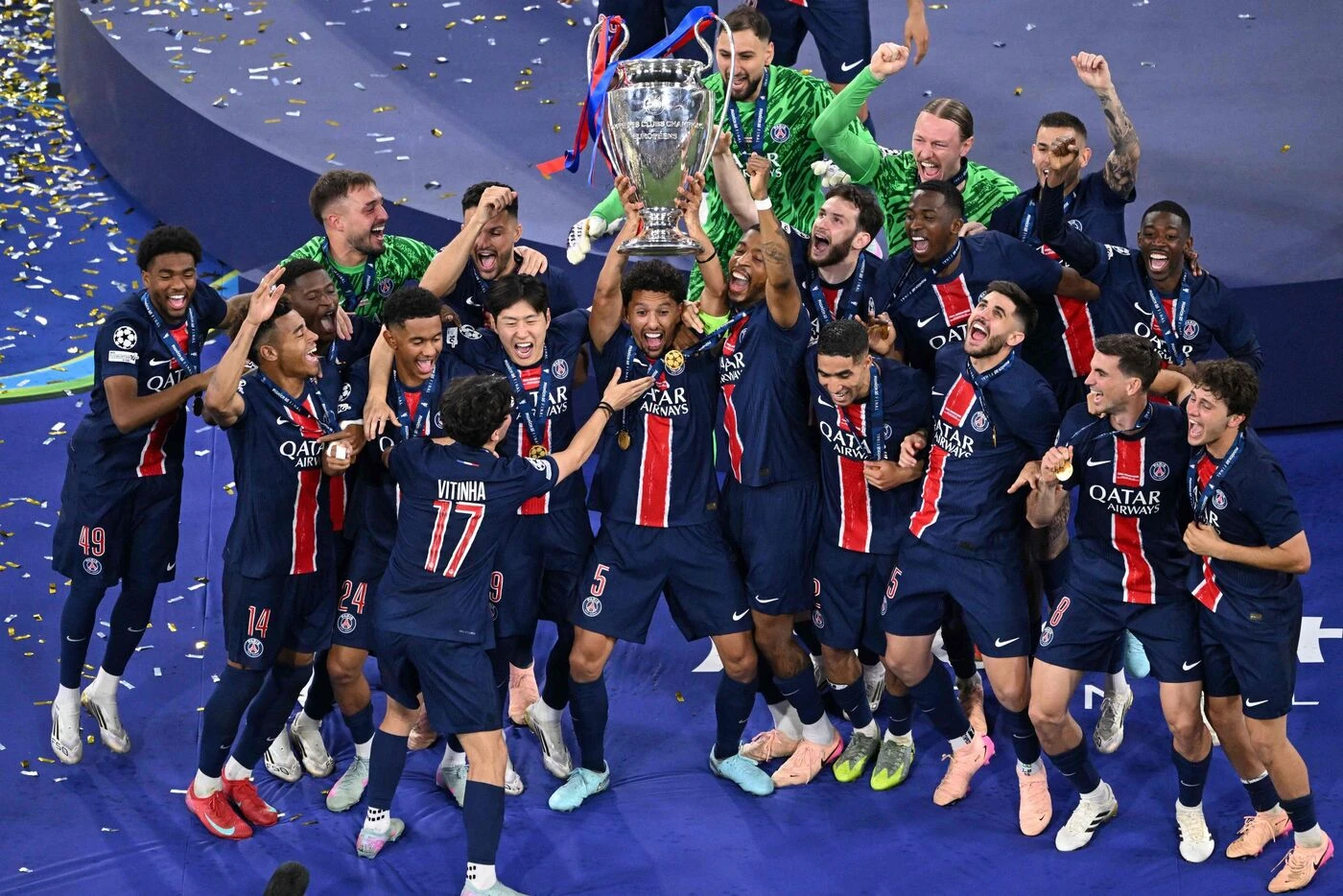 Le PSG champion d’Europe : les chiffres du sacre et de l’extrême domination des Parisiens
