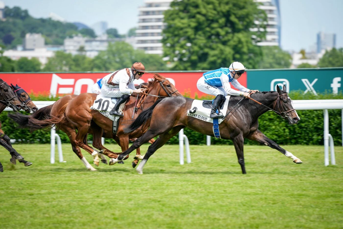 Arrivée du quinté du lundi 19 mai à Saint-Cloud : Tyra n’a pas fait dans la dentelle