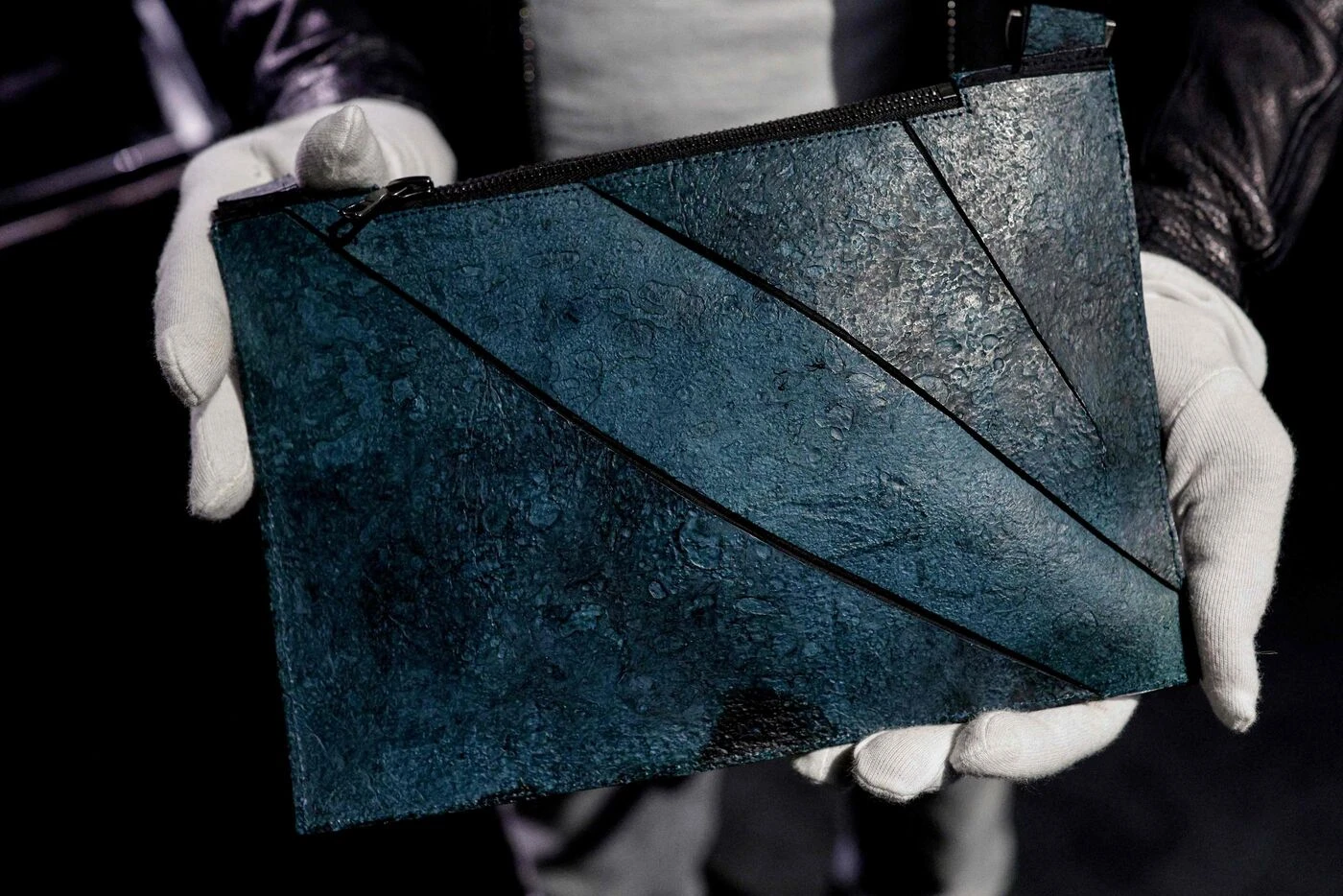 Paris : le sac en cuir de T-Rex ne trouve pas preneur à Drouot