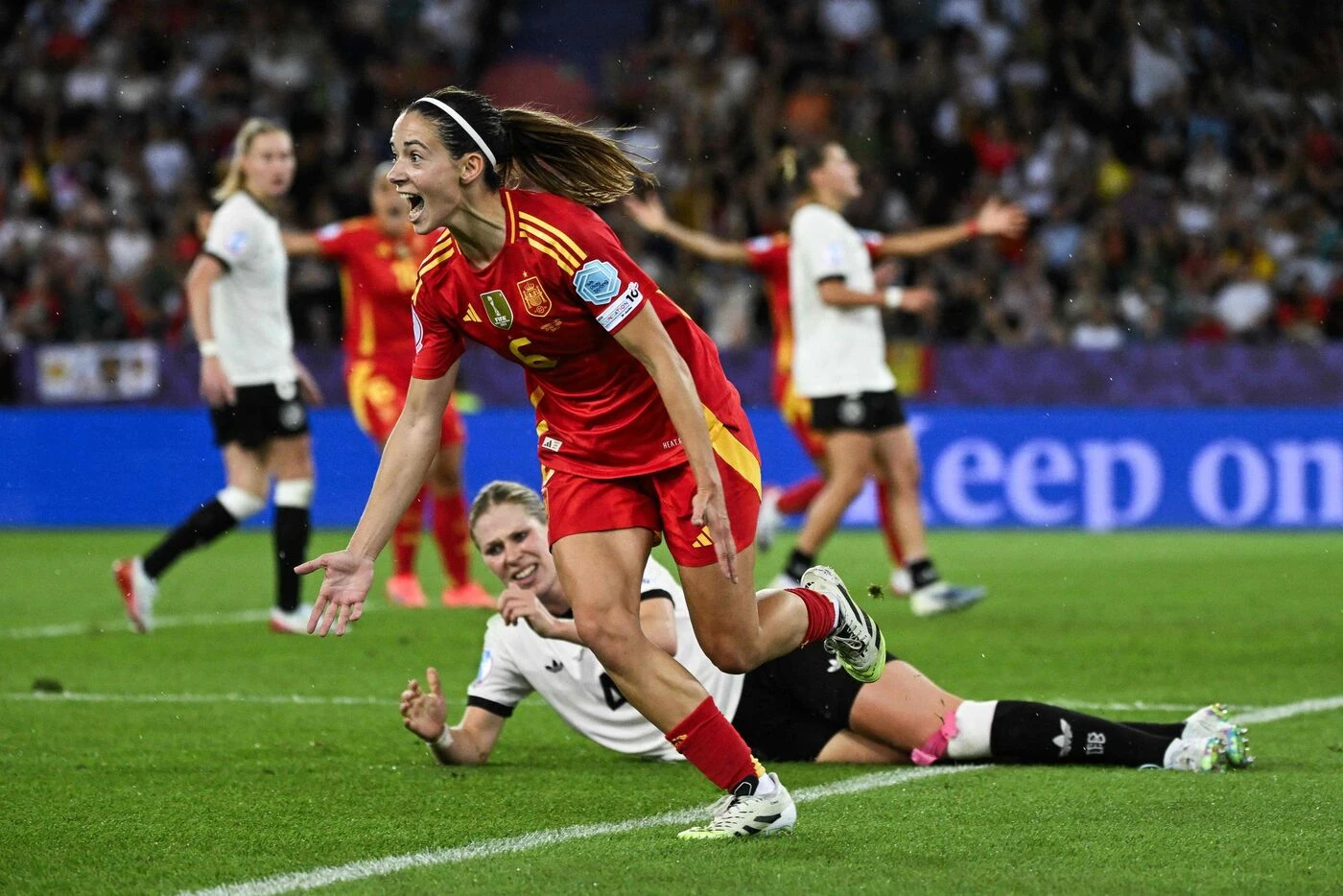 Allemagne-Espagne (0-1 a.p.) : Aitana Bonmatí emmène les Espagnoles en finale de l’Euro 2025 contre l’Angleterre