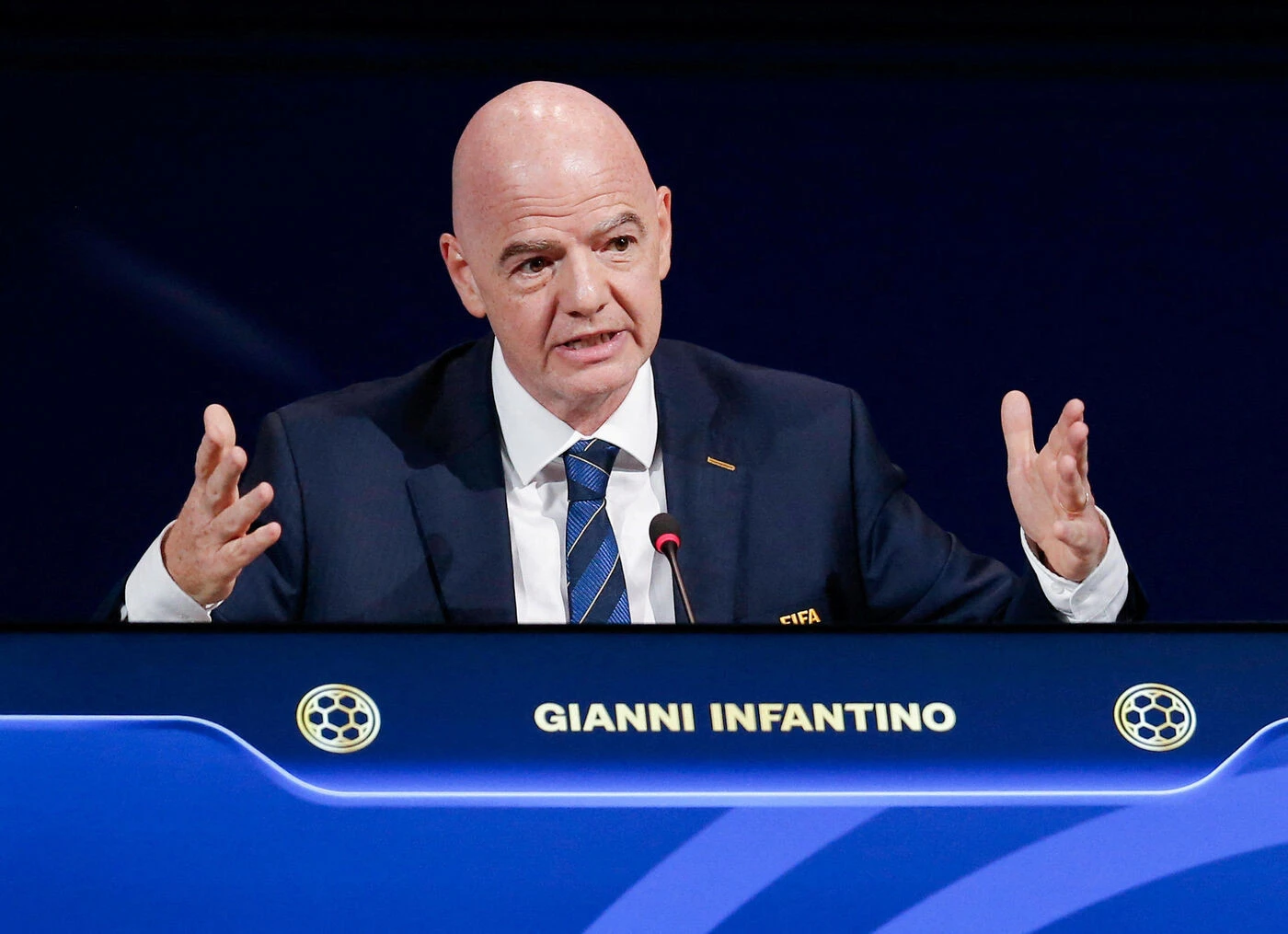 « Regrettable » : L’UEFA ne digère pas le retard de Gianni Infantino au Congrès de la Fifa