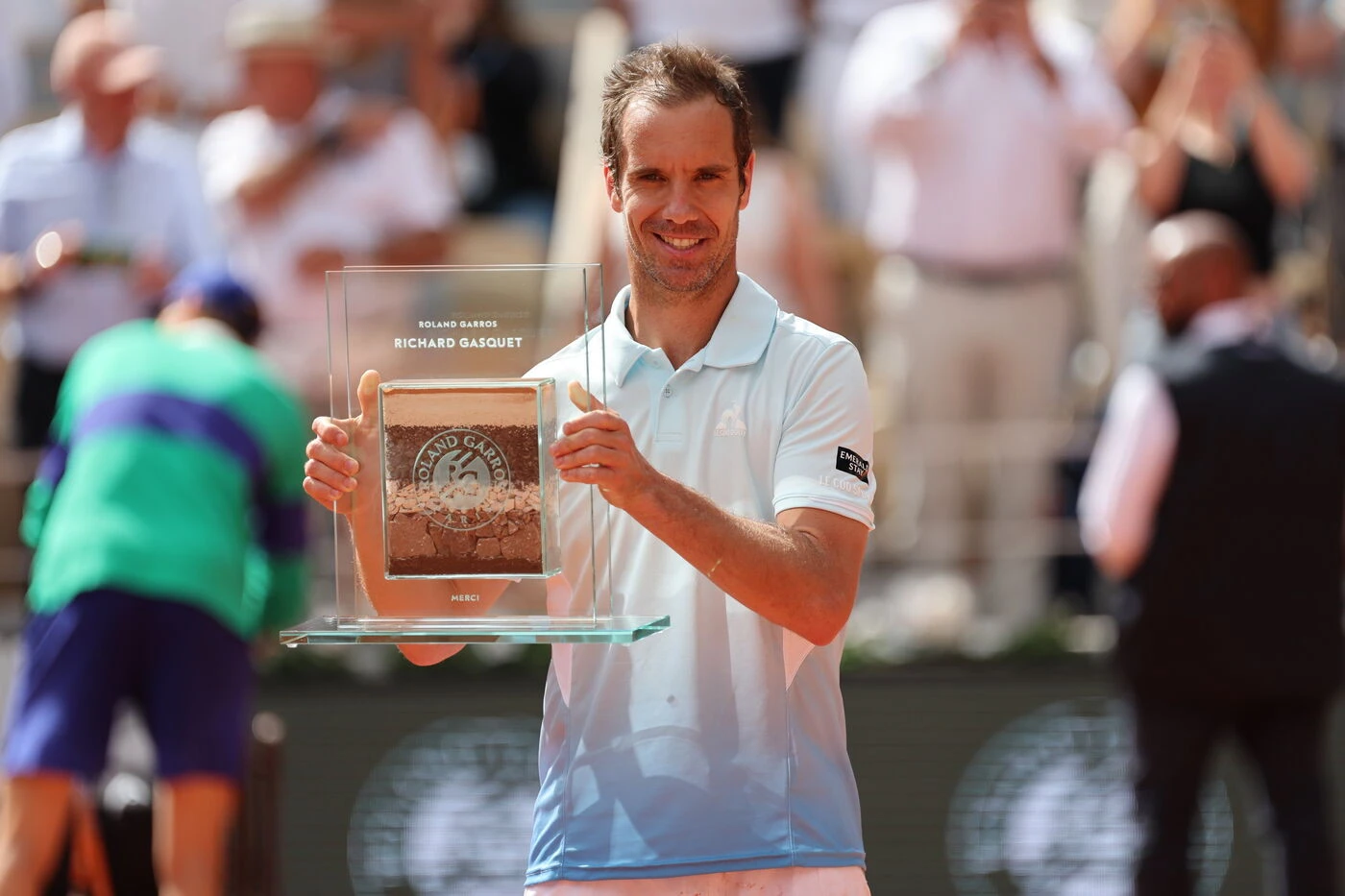 Des hommages et de l’émotion : Richard Gasquet a fait ses adieux au tennis avec des souvenirs pour « toute la vie »