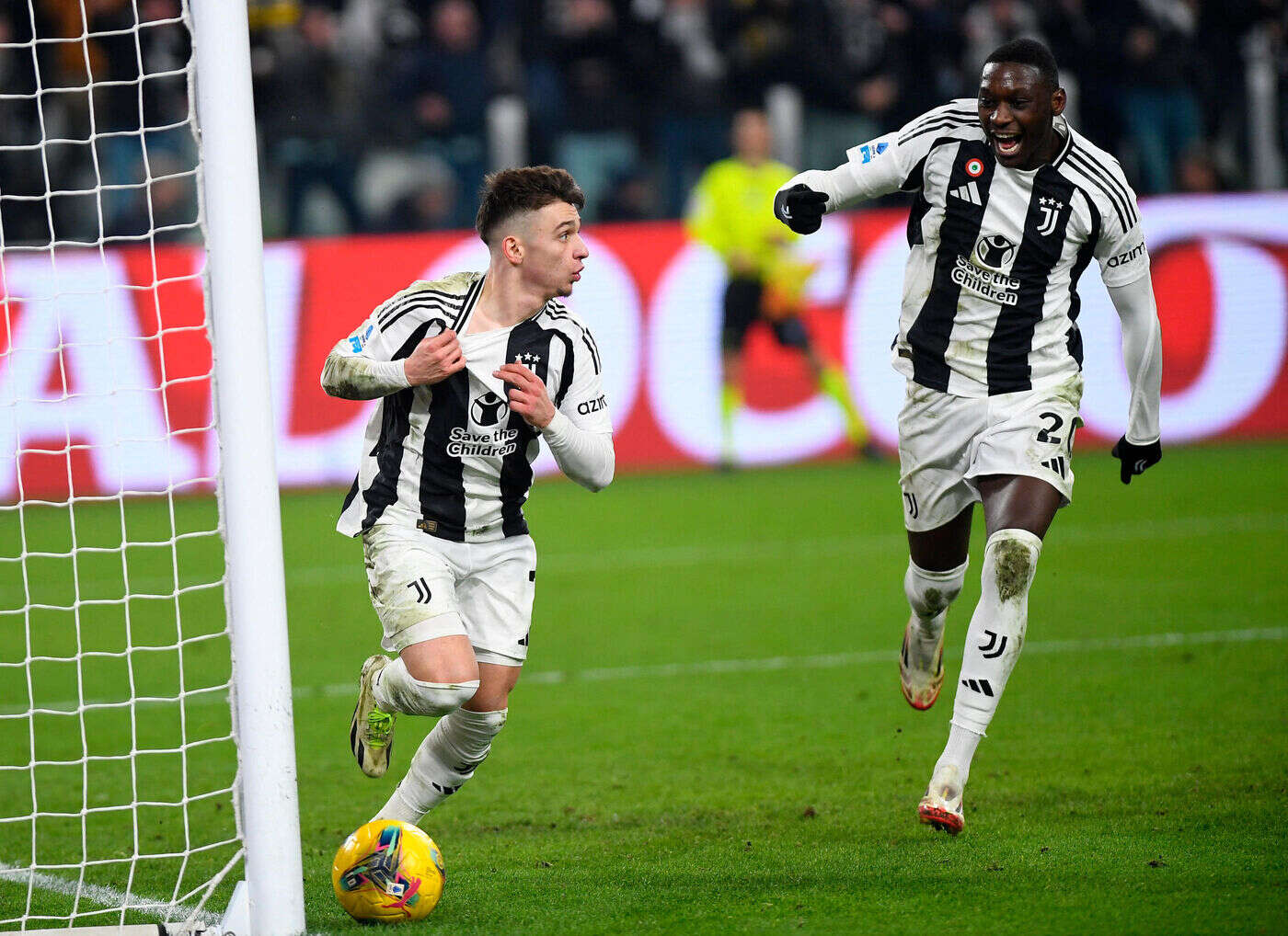 Juventus-Inter : roulette géniale et passe décisive, les images de la belle inspiration de Randal Kolo Muani