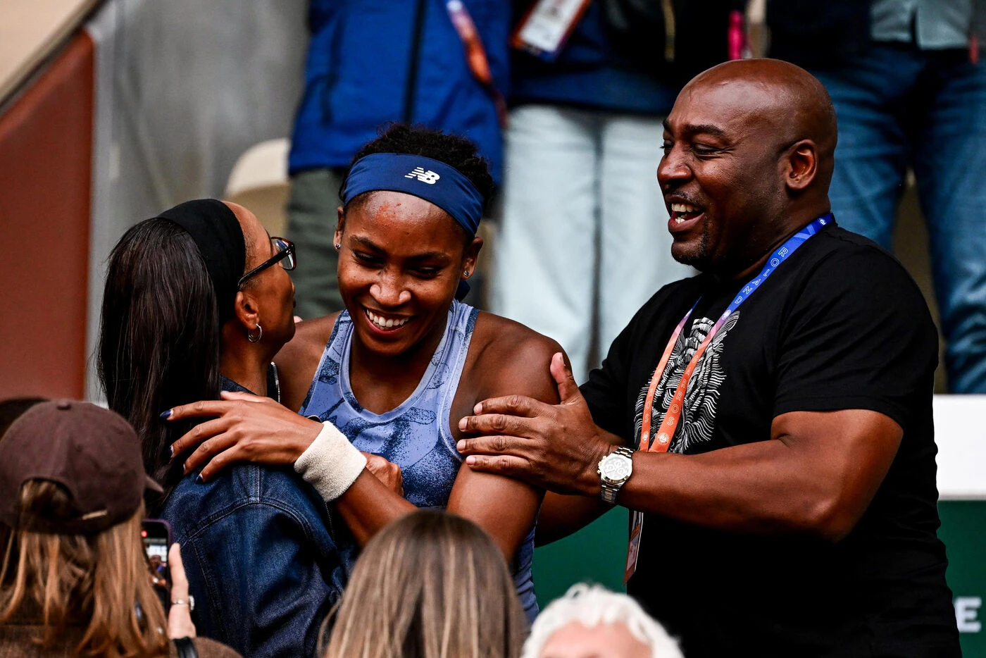 Roland-Garros : pourquoi le père de Coco Gauff a regardé le finale depuis le parking