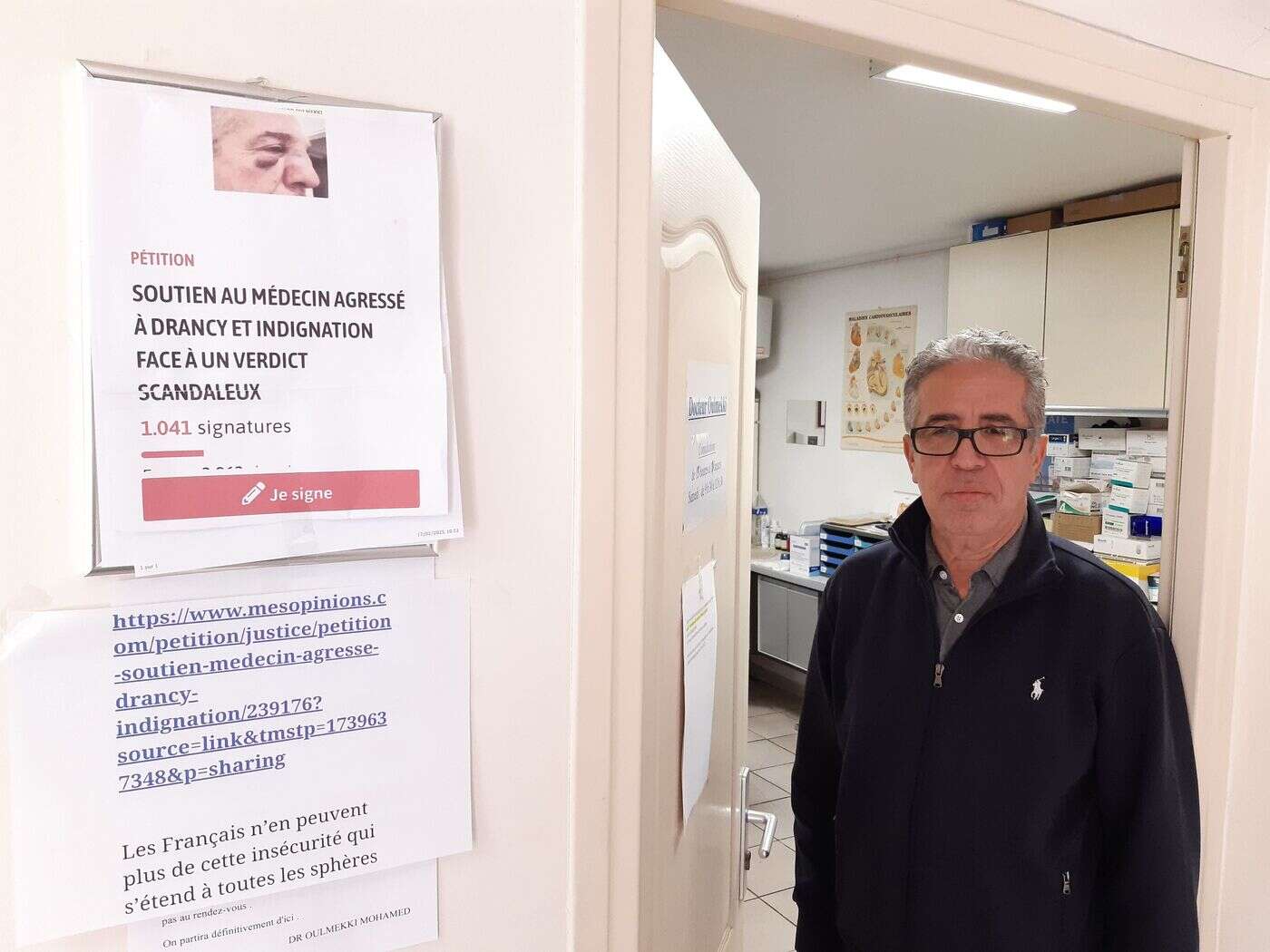 Son agresseur a été condamné à des travaux d’intérêt général : une pétition en soutien au médecin de Drancy