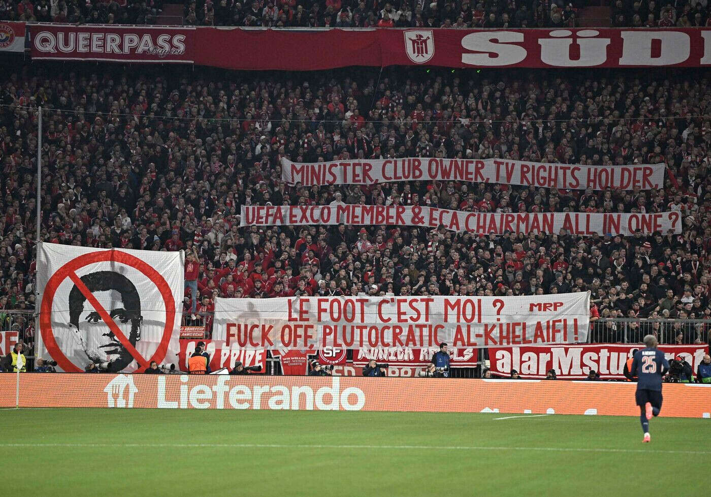 Bayern-PSG (1-0) : le club allemand « présente ses excuses » après les banderoles visant Nasser Al-Khelaïfi