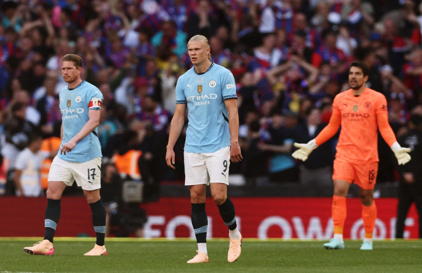 Crystal Palace-Manchester City (1-0) : battus en finale de FA Cup, les Citizens continuent de décevoir