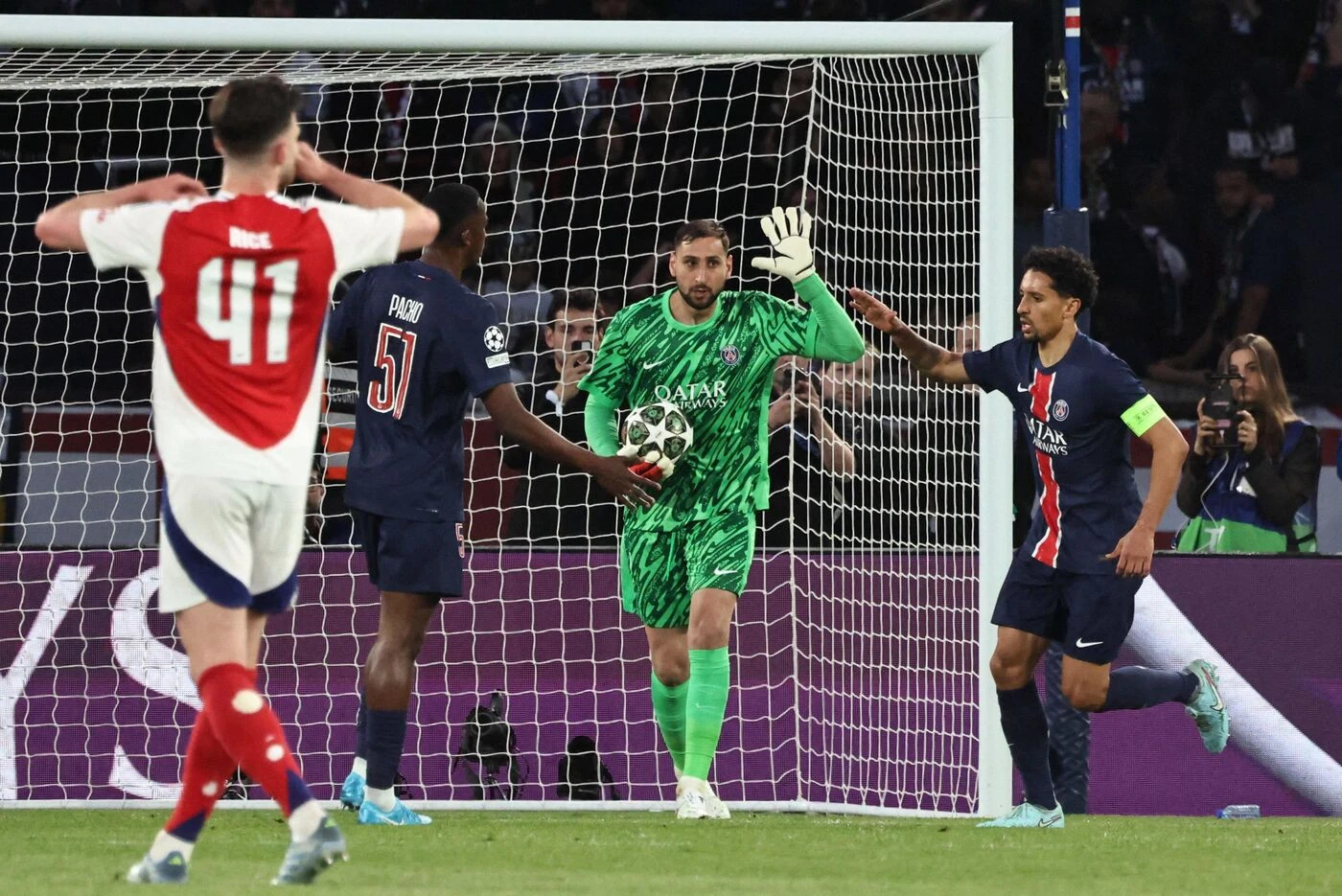 PSG-Arsenal : la presse européenne fan du « monument Donnarumma » et déjà tournée vers la finale contre l’Inter