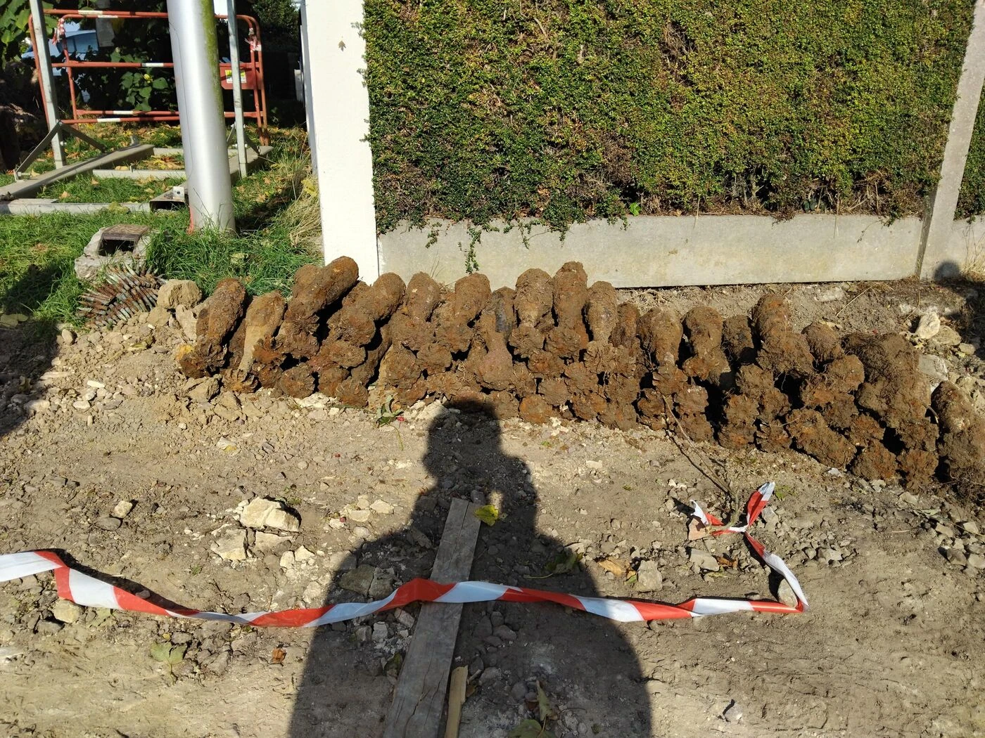 30 bombes découvertes sur un même chantier du Calvados !