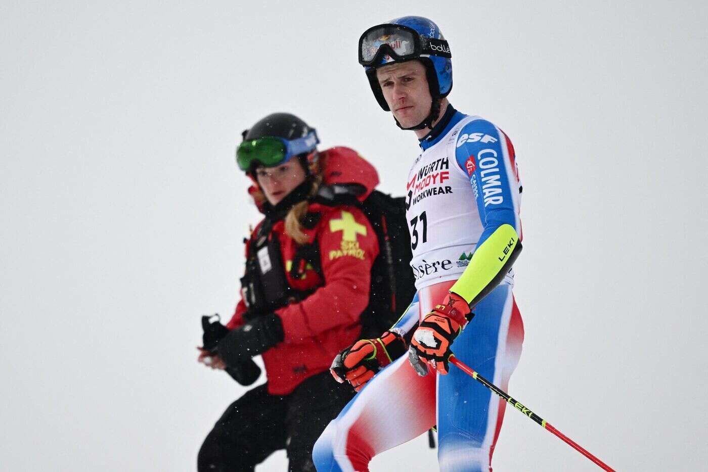 Ski : la vilaine chute de Clément Noël à Val-d’Isère