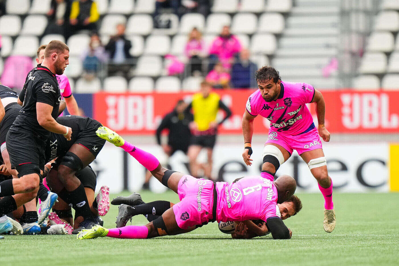 Rugby : Sekou Macalou suspendu 3 semaines après son carton rouge contre les Saracens