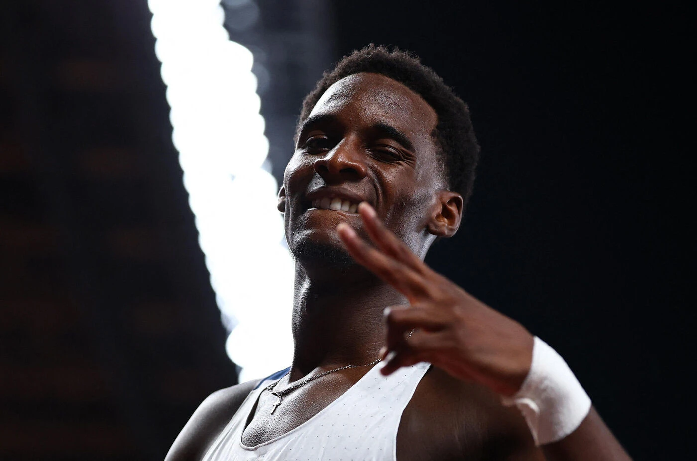 Mondiaux d’athlétisme : Just Kwaou-Mathey qualifié en finale du 110 m haies pour seulement deux millièmes
