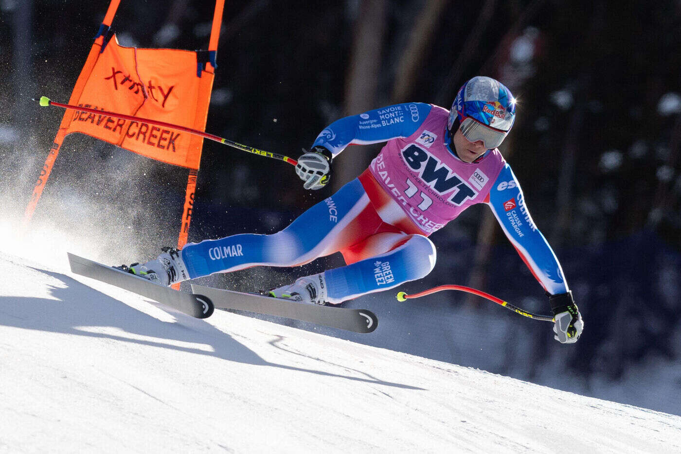 Ski : Odermatt remporte le super-G devant Sarrazin à Beaver Creek, Pinturault 10e pour son grand retour