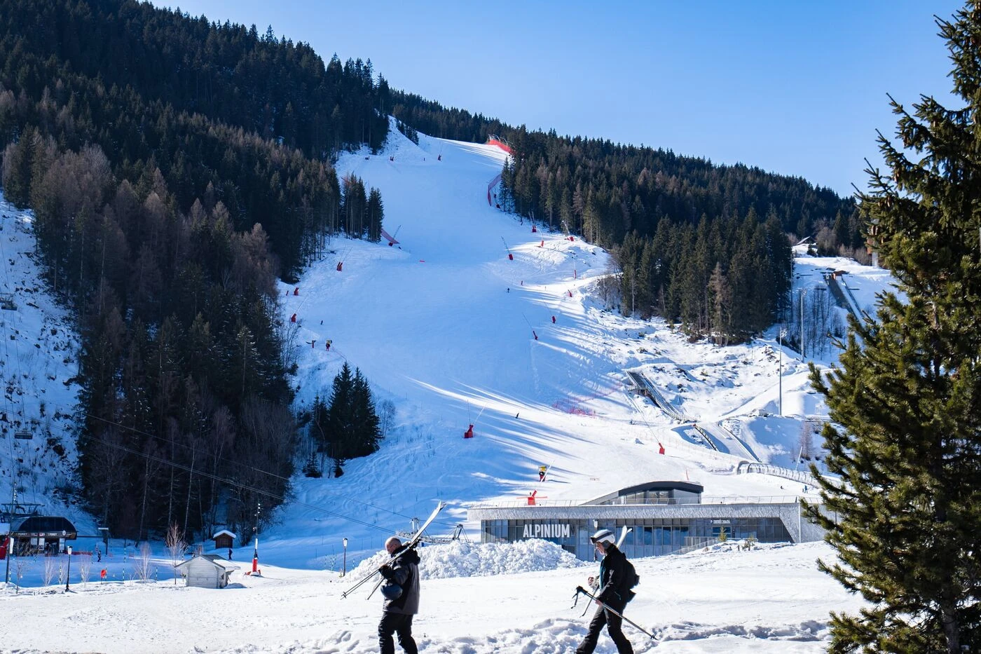 Une retenue collinaire menace la station de Courchevel