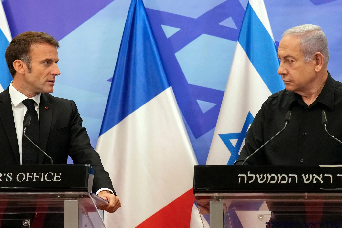 « La lutte contre l’antisémitisme ne saurait être un sujet d’instrumentalisation », répond Macron à Netanyahou