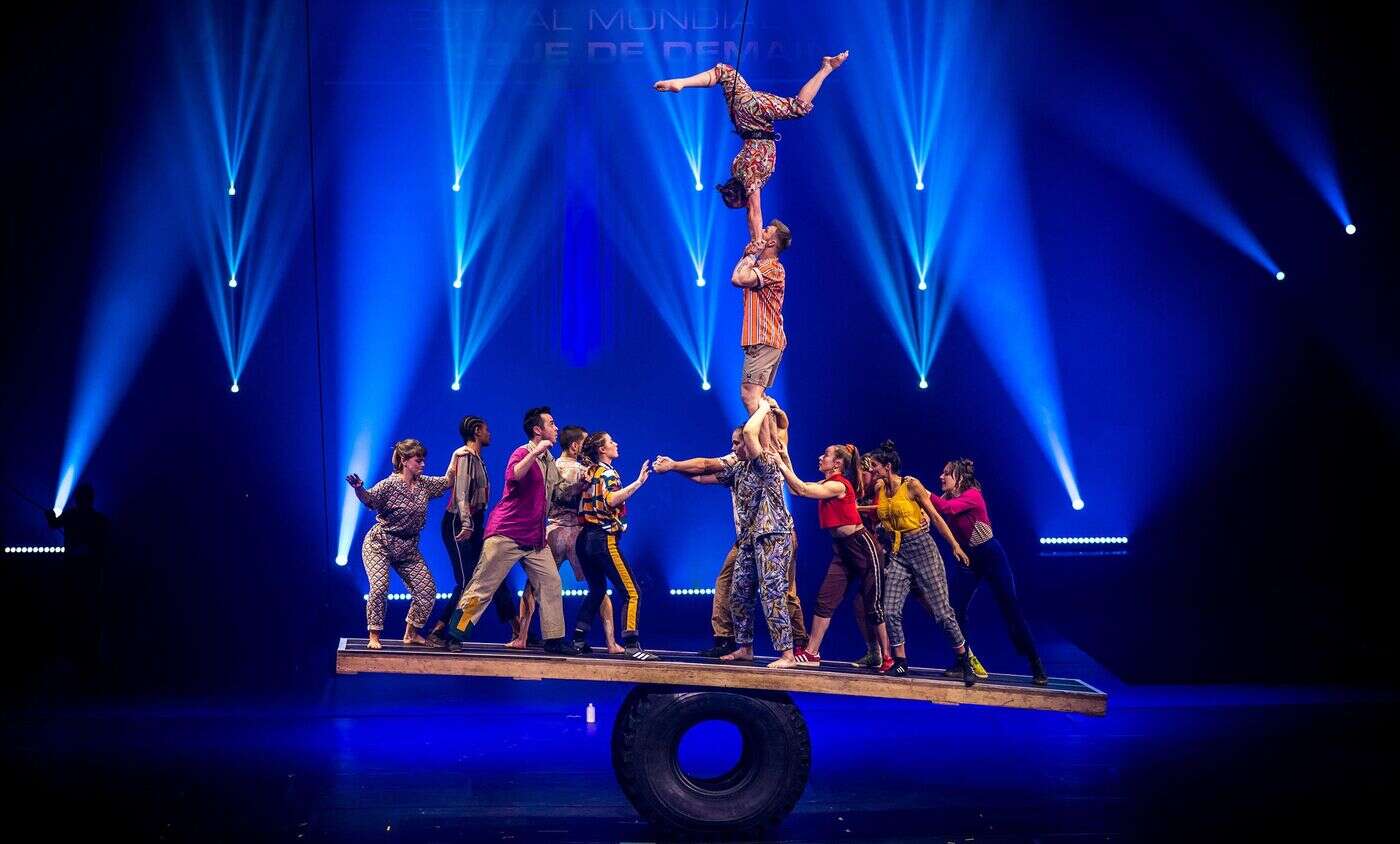 Avec des acrobates de toutes les nations, le Festival du Cirque de Demain, quel Championnat du monde !