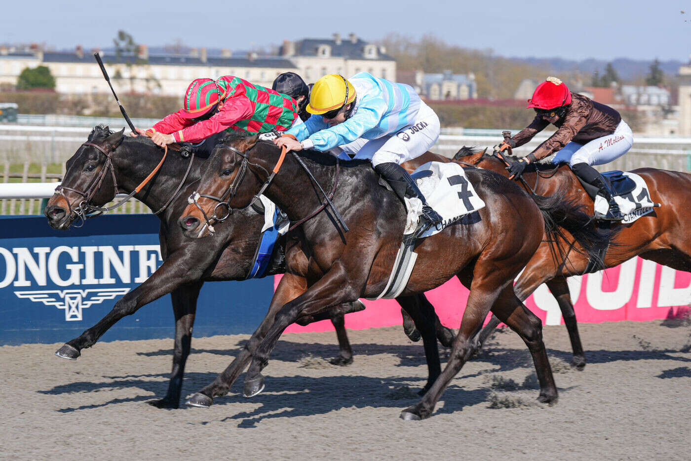 Arrivée du quinté du lundi 17 mars à Chantilly : le dernier mot pour Afogado