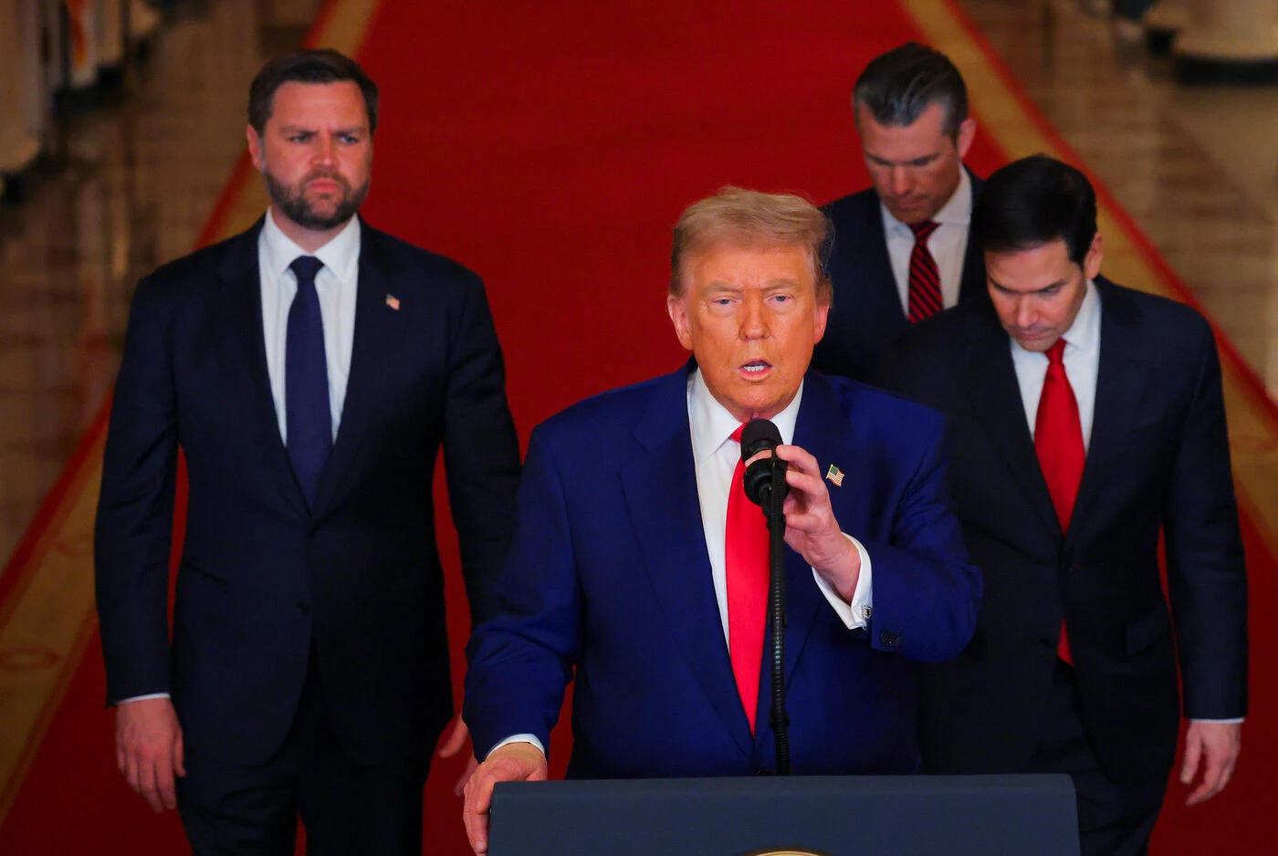 Frappes américaines sur l’Iran : « Le caïd du Moyen-Orient doit maintenant faire la paix », la déclaration de Donald Trump