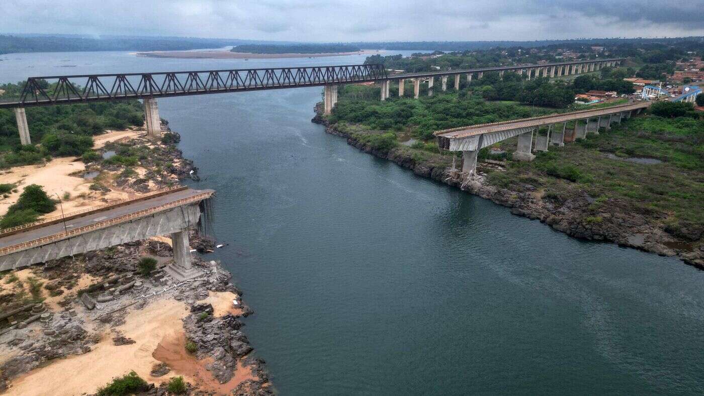 Brésil : au moins dix morts après l’effondrement d’un pont dans le nord du pays