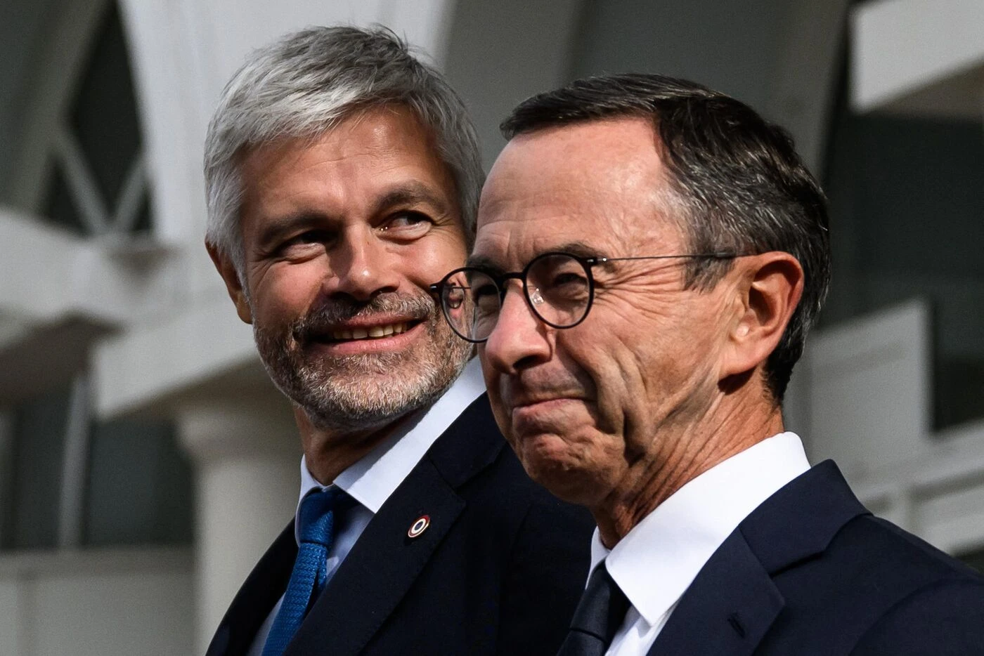 Présidence LR : confiant concernant sa victoire, Laurent Wauquiez propose « un duo » à Bruno Retailleau