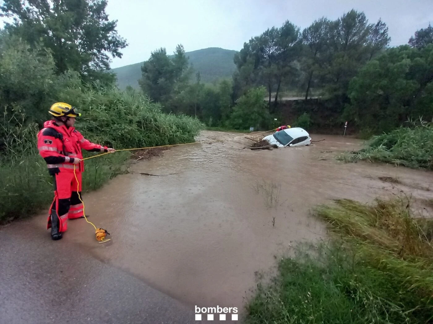 Espagne : pluies torrentielles en Catalogne, au moins deux personnes portées disparues