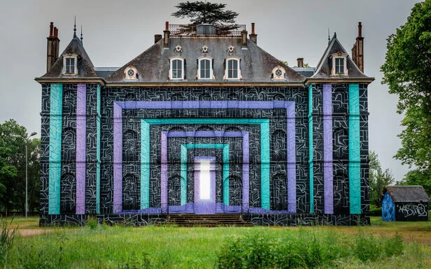 Le street art se déconfine au château de Pressigny-les-Pins
