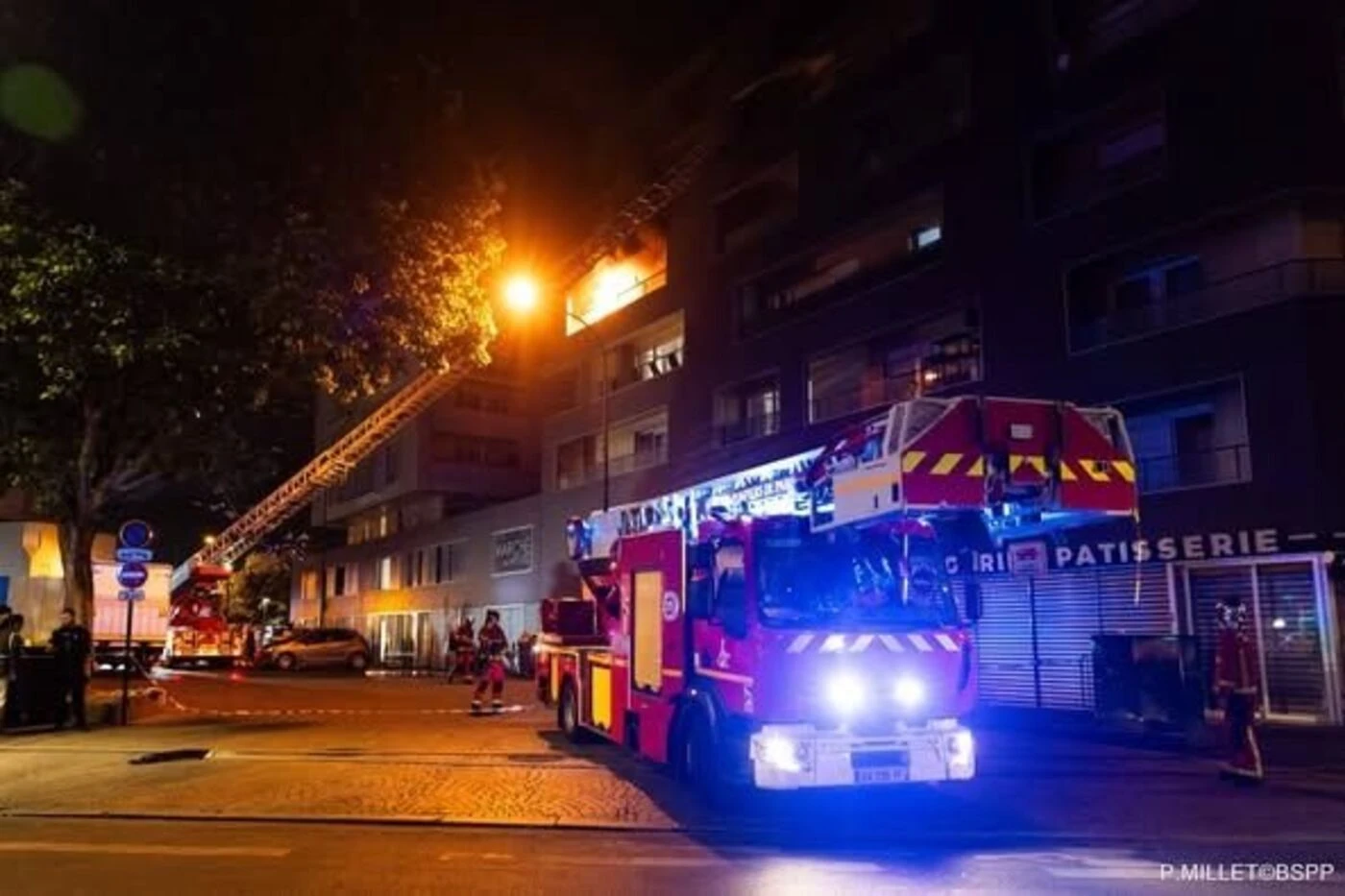 Asnières : ils oublient la friteuse sur une plaque de cuisson, leur appartement est ravagé par les flammes